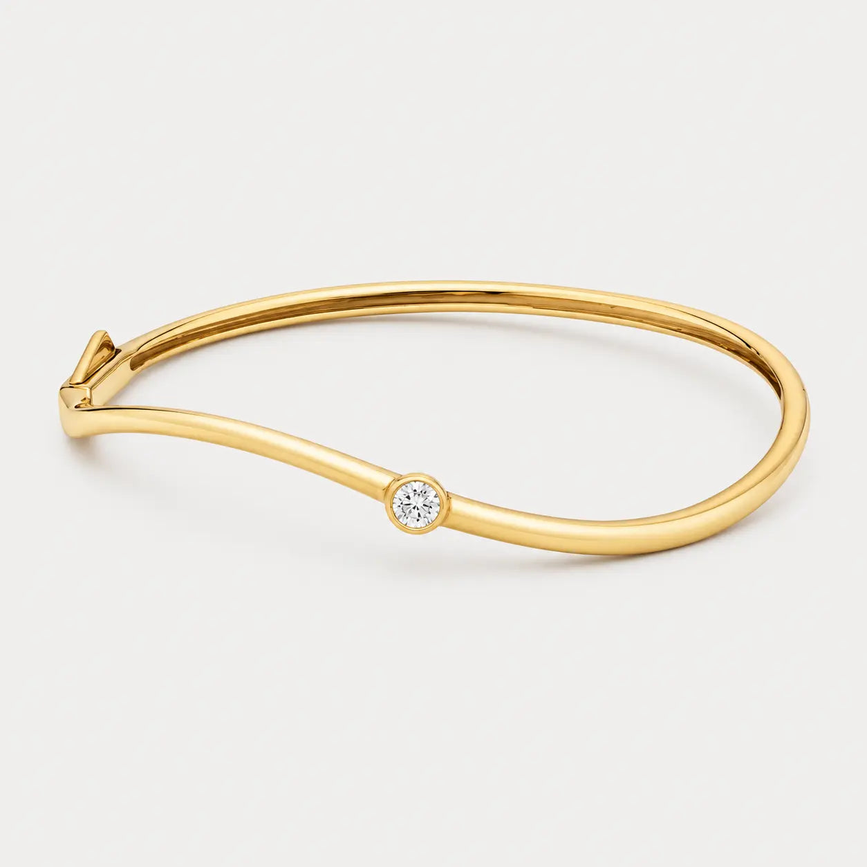Bezel Cuff Bracelet