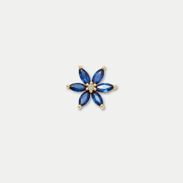 Sapphire Bloom Charm