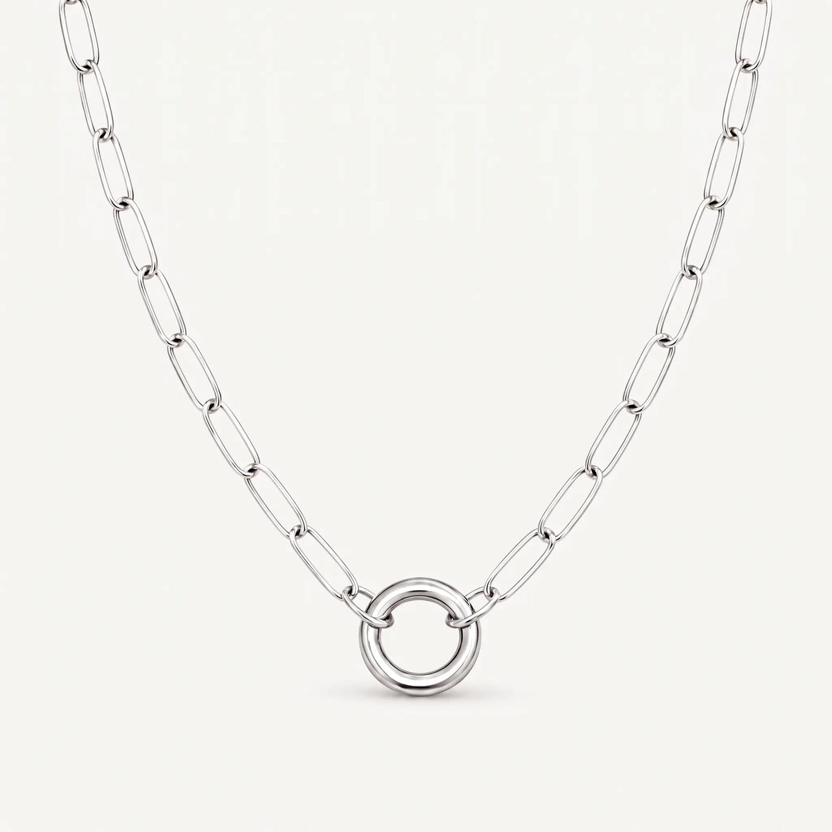 Link Chain Necklace - Silver (20 in)