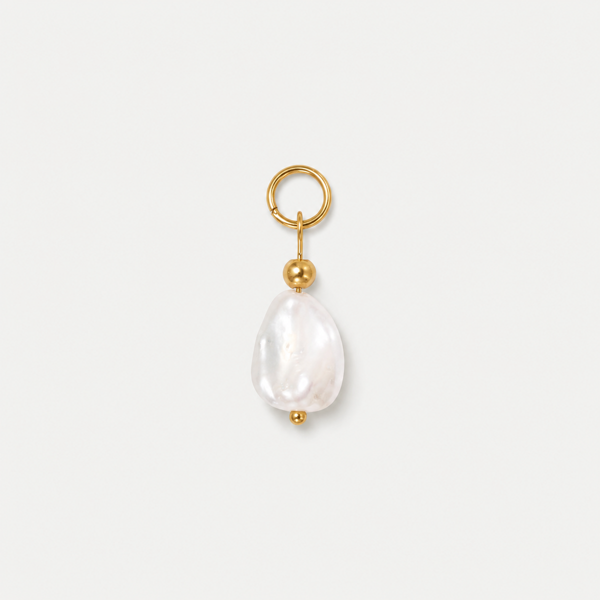 Baroque Pearl Drop Charm