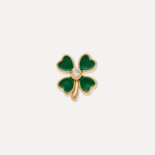 Four-Leaf Clover Charm